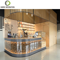 Kiosque à café personnalisé, kiosque de boulangerie et de café pour centre commercial, restaurant, kiosque alimentaire, design de mobilier de stand