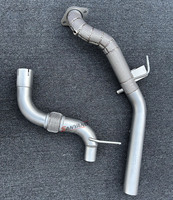 Tubo de Escape de Acero Inoxidable 304 para Ford Mustang 2.3T, Precio de Fábrica