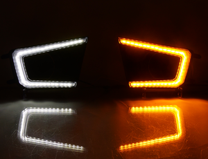 LUMA Nueva Luz Antiniebla LED de Alta Calidad, Luz de Circulación Diurna DRL para Tacoma 2012-2015, Doble Color Blanco Ámbar, Señal de Giro - Product Image 4