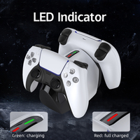 Manette YLW Brevetée de Dernière Génération PS5 Double Commande avec Chargeur Rapide Portable et Recharge Sans Fil