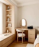 Commode gain de place pour baie vitrée, commode personnalisée pour baie vitrée, ensembles de meubles de chambre personnalisés