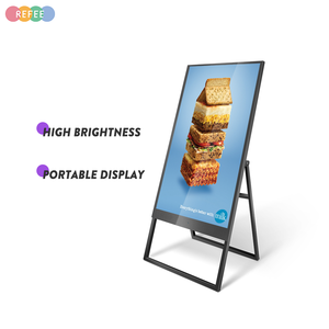 Pantalla LCD Portátil para Señalización Digital, Pantalla Publicitaria Plegable, Póster Digital Portátil para Centros Comerciales/Tiendas - Product Image 3