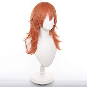 Peluca de <span class=keywords><strong>Cosplay</strong></span> de Demonio Ángel Naranja Marrón de 60 cm de Ainizi de Chainsaw Man - Product Image 3
