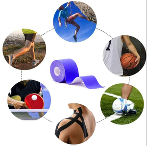 Cinta Deportiva de Kinesiología Personalizada al por Mayor, Cinta <span class=keywords><strong>K</strong></span> Impermeable y Colorida <span class=keywords><strong>para</strong></span> Uso en Equipos y Clubes - Product Image 3