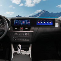 Navigation Carplay à double écran HD 1920*720p pour BMW X3 X4 F25 F26 NBT, mise à niveau du tableau de bord multimédia Android