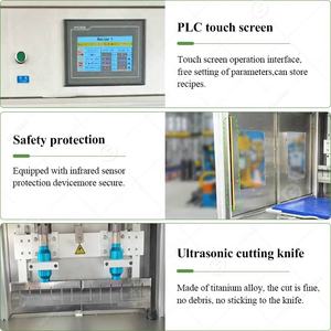 Mousse per affettare il foglio di pizzo rotondo orizzontale dolce Cutter patè tagliare la torta macchina per tagliare la pasticceria ad ultrasuoni - Product Image 6