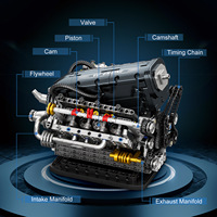 Blok Bangunan Baru Reobrix 33013 V6 Generator Model Mainan Blok Bangunan Rakitan untuk Anak Laki-laki Kustomisasi Pribadi Set Blok Bangunan MOC
