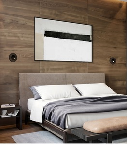 JLW-A028-<span class=keywords><strong>cabecero</strong></span> de dormitorio moderno, lámparas led empotradas negras, luz de pared para dormitorio y hotel - Product Image 5