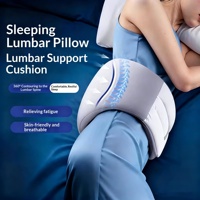 Coussin lombaire ergonomique pour soulager les maux de dos et favoriser un sommeil profond, ceinture ajustable, coussin de soutien dorsal creux