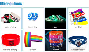 Pulsera de Goma Promocional de Alta Calidad con Diseño Personalizado con Mensaje o Logotipo, Pulsera de Silicona de PVC Personalizada - Product Image 4