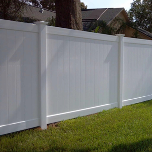 Hàng rào tấm giá rẻ PVC hàng rào tấm trắng Vinyl hàng rào - Product Image 1