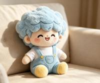 Peluche personnalisée Kawaii, personnage de dessin animé doux pour l'affichage en magasin, OEM ODM