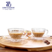 Gobelet en verre classique coloré, ensemble de 3 pièces, modèles spéciaux, vente en gros, blanc haute, gobelet en verre, couleur unie, café, thé, tasses à boire