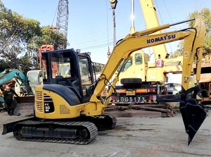 Miniexcavadora sobre orugas Komatsu usada de buena calidad PC35 PC55 PC50 PC30 de 5 toneladas a la venta a bajo precio en existencias en Shanghái - Product Image 3