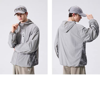Veste de protection solaire anti-UV UPF 50+ coupe-vent pour l'automne, vêtements de montagne unisexes, standard, pour le bureau, la moto et les trajets quotidiens