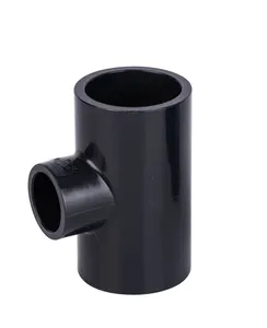 Su temini ve drenaj sistemleri için PN DIN16 PVC basınç boru bağlantı parçaları Tee redüktör eklemi