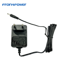 Adaptateur secteur UE 12W Série 12V 1A/12V 1.2A Prise murale Type AC vers DC Chargeur avec certifications UL/CE/GS/UKCA/SAA/BIS/KC/PSE/CCC