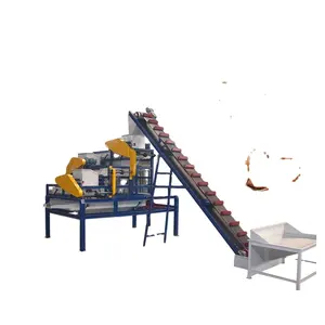 Ligne de production automatique de craquage d'équipement de décorticage de noisette de noyau de noix Machine d'amande