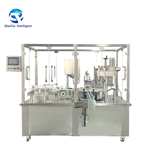 Machine de capsulage de remplissage de flacon de petite bouteille électrique rotative automatique <span class=keywords><strong>pour</strong></span> huiles essentielles gouttes oculaires colle liquide réactifs <span class=keywords><strong>pour</strong></span> tubes de sang - Product Image 1