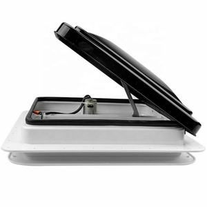 Ventilateurs de toit pour camping-car, caravane, 400*400mm avec moustiquaire et écran - Product Image 1