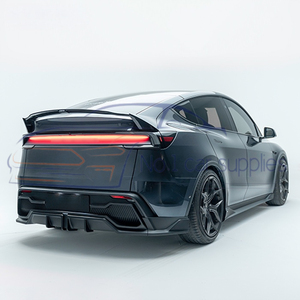 Para Juniper 2025 Auto <span class=keywords><strong>Universal</strong></span> modificado parachoques trasero divisor <span class=keywords><strong>difusor</strong></span> labio cuerpo Kit parachoques de coche para Tesla modelo Y - Product Image 3