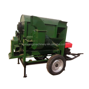 Nueva Máquina Trilladora y Desgranadora Portátil de Trigo, Soja y Arroz con Motor Diésel Eléctrico WS5TD-125 de Alta Productividad y PTO - Product Image 6