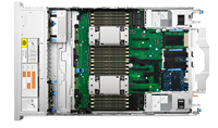 Serveur Dell PowerEdge R770 2U, double processeur Intel Xeon 6, 144 cœurs, 32 DIMMs, 40 NVMe, PCIe Gen5, IA, Virtualisation