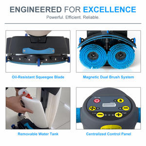 Gaoge M3 Laveuse de sols <span class=keywords><strong>domestique</strong></span> rechargeable mini 3,5/4,5 L, autoportée, avec batterie Li-Ion - Product Image 3