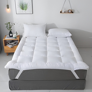<span class=keywords><strong>Surmatelas</strong></span> moelleux - <span class=keywords><strong>Surmatelas</strong></span> matelassé moelleux avec sangles antidérapantes pour un confort supplémentaire - Product Image 4