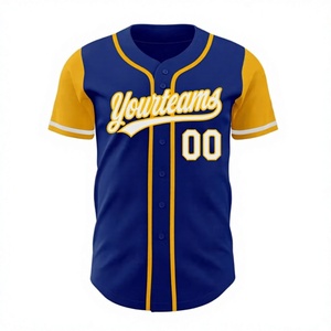 Camiseta deportiva para hombre Your Teams, color morado y dorado, manga corta, cuello en V, estampado deportivo, corte regular, ribete en contraste, 100% poliéster - Product Image 4
