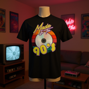 T-shirt vintage rétro années 90 pour enfants, fabriqué à la main dans les années 90, pour une utilisation promotionnelle - Product Image 2