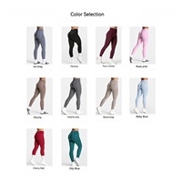 Taille haute solide ventre contrôle Yoga Leggings sans couture pleine longueur pantalons de gymnastique femmes grande taille haute qualité entraînement course