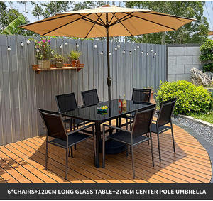 Nueva tienda de apertura de fábrica, precio bajo, descuento, venta directa, sombrillas en voladizo, sombrillas, patio de jardín de gran tamaño con luz LED - Product Image 2