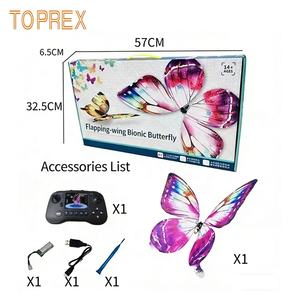 Nouveauté 2026 : Papillon Télécommandé Bionique à Ailes Battantes avec LED pour Mariages <span class=keywords><strong>et</strong></span> Fêtes – Papillons Volants Simulés - Product Image 5