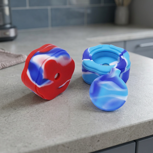Wholesale Luminous Glow in the Dark Silicone <b>Herb</b> Grinder Custom Logo Portable Spice Grinders Tobacco <b>Smoking</b> Accessories - Product Image 1