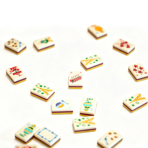 Nuovo Set di Tessere Mahjong Americano a Tema Parigino 2026, Set da Gioco Mahjong Bistrot Francese e Torre Eiffel per Regalo - Product Image 3