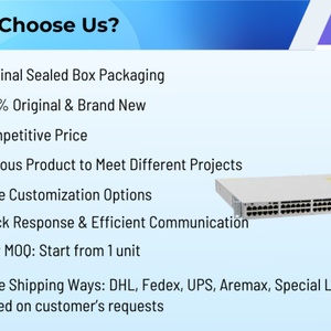 สำหรับสวิตช์ Cisco Catalyst 9200 รุ่นดั้งเดิม C9200L-24T-4X-E 24 พอร์ต 4x10G Uplink พร้อม POE และ QoS รับประกัน 1 ปี - Product Image 4