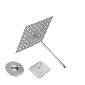 Pernos de Aislamiento Perforados Cuadrados de Longitud Personalizada y 2.7 mm de Diámetro, Placa Base de Hierro Galvanizado para Almacenes Frigoríficos - Product Image 2