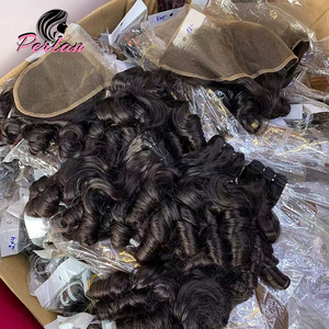 Extensiones de Cabello Humano Natural Rizado del Templo del <span class=keywords><strong>Sur</strong></span> de la India, Directamente de Fábrica, Rizado Natural Indio - Product Image 4