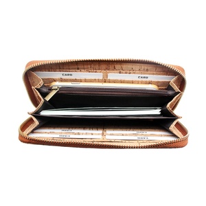 Women Cork Vegan Purse Wallet Large Capacity Smart Phone Clutch Zip Long Purse with Card Holder Coin Pocket Vegan Gift - Product Image 5