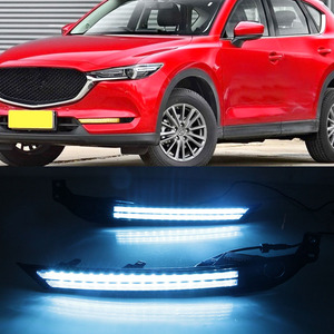 <span class=keywords><strong>Feux</strong></span> <span class=keywords><strong>de</strong></span> <span class=keywords><strong>jour</strong></span> à LED pour <span class=keywords><strong>Mazda</strong></span> <span class=keywords><strong>CX</strong></span>-<span class=keywords><strong>5</strong></span> 2017 2018 2019 2020 2021, <span class=keywords><strong>feux</strong></span> antibrouillard DRL avec clignotants bleus nocturnes - Product Image 6
