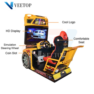 Simulatori di Corse Automobilistiche con Volante per Centri Commerciali, Giochi a Gettoni per la Vendita - Product Image 4