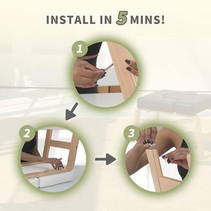 Tavola di equilibrio in legno intagliata per yoga e allenamento di equilibrio, con incisione 'Handstand Trainer', per pratica di forza - Product Image 3