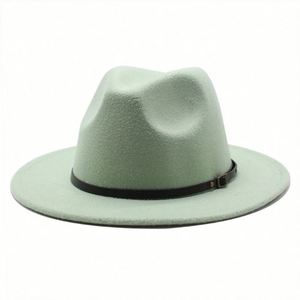 Sombreros Fedora de Ala Ancha Baratos, de Alta Calidad, al por Mayor, de Poliéster/Algodón, Personalizables, para Pesca, Negocios, Uso Casual - Product Image 5
