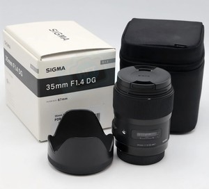 Verified Supplier Sigma 35mm 1.4 Canon Manual Focus Option