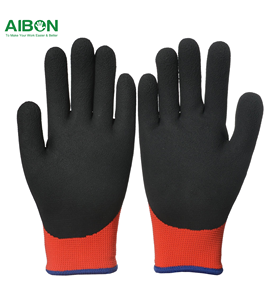 Billar Gimnasio Latex <span class=keywords><strong>Negro</strong></span> Ciclismo Invierno Portero Motocicleta Futbol Deportes Guantes calidos - Product Image 5