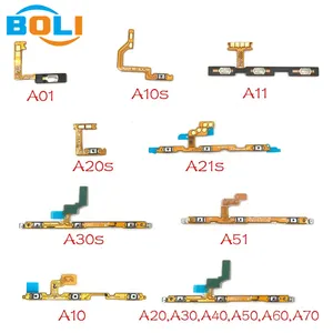 Telefone Volume Power Switch Power Button Key Flex Cable Substituição a01 a10s a20 a30s a50 a51 para Samsung todos os modelos Flex Cable