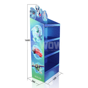 Support d'affichage en carton ondulé pliable et recyclable personnalisé pour <span class=keywords><strong>magasin</strong></span> <span class=keywords><strong>de</strong></span> <span class=keywords><strong>jouets</strong></span> - Product Image 4