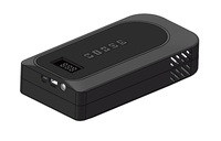 Station d'alimentation portable au lithium-ion 12V avec panneau solaire, démarreur de voiture, compresseur d'air, booster de batterie et fonction de communication avec les animaux de compagnie