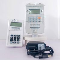 Meter Air Ultrasonik DN15-50 Kuningan IP68 GPRS 4G STS Mudah Dioperasikan dengan Keypad Kode Pintar untuk Penagihan Air Prabayar